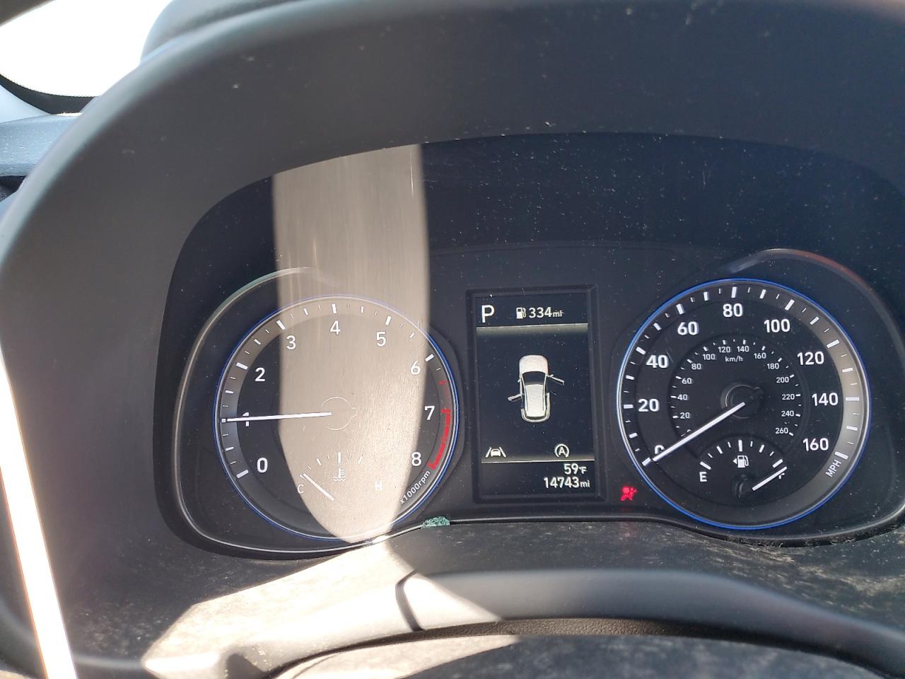 2022 HYUNDAI KONA SEL VIN:KM8K62AB9NU926167