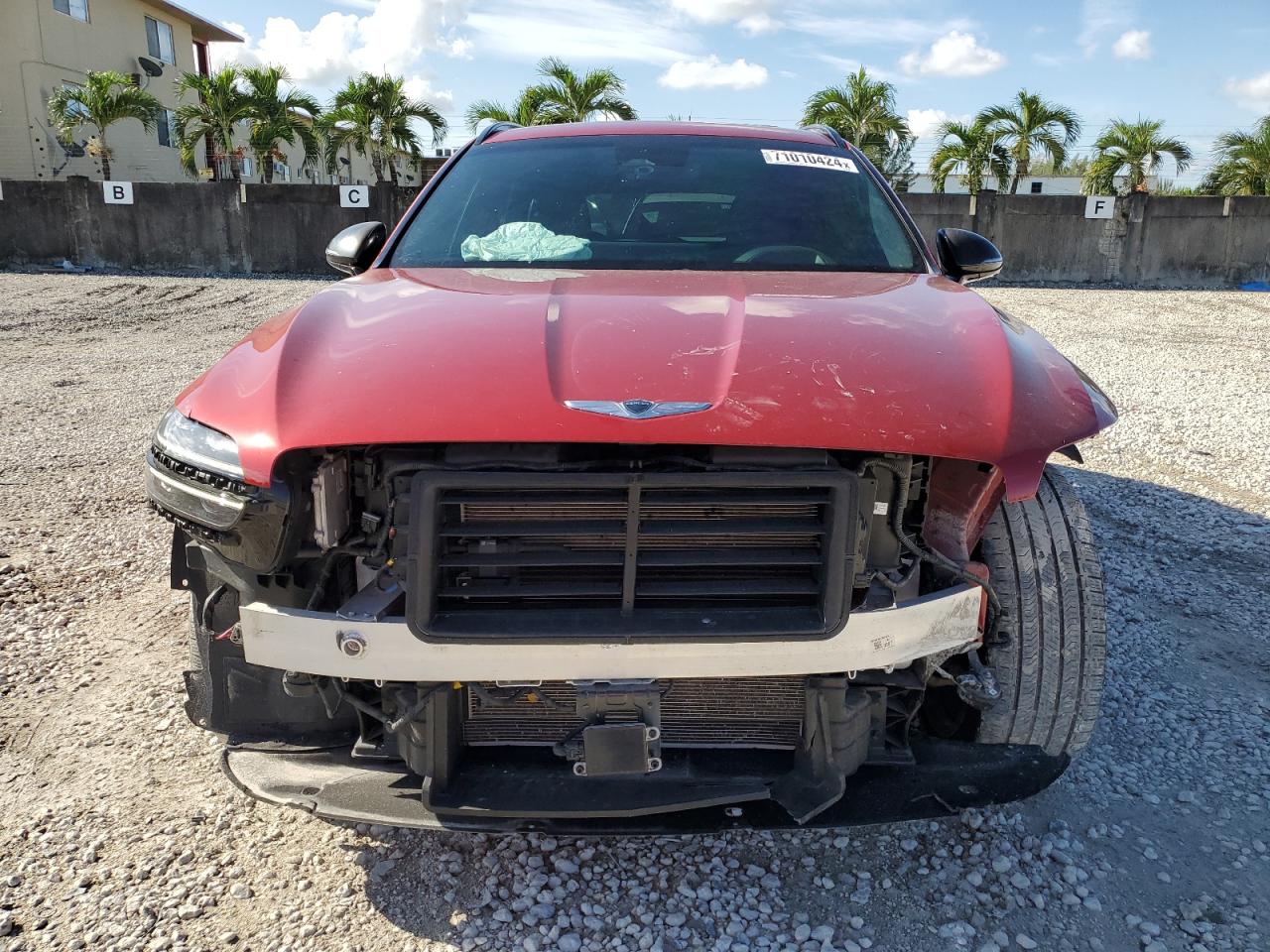 2022 GENESIS GV70 BASE VIN:KMUMCDTC9NU037664