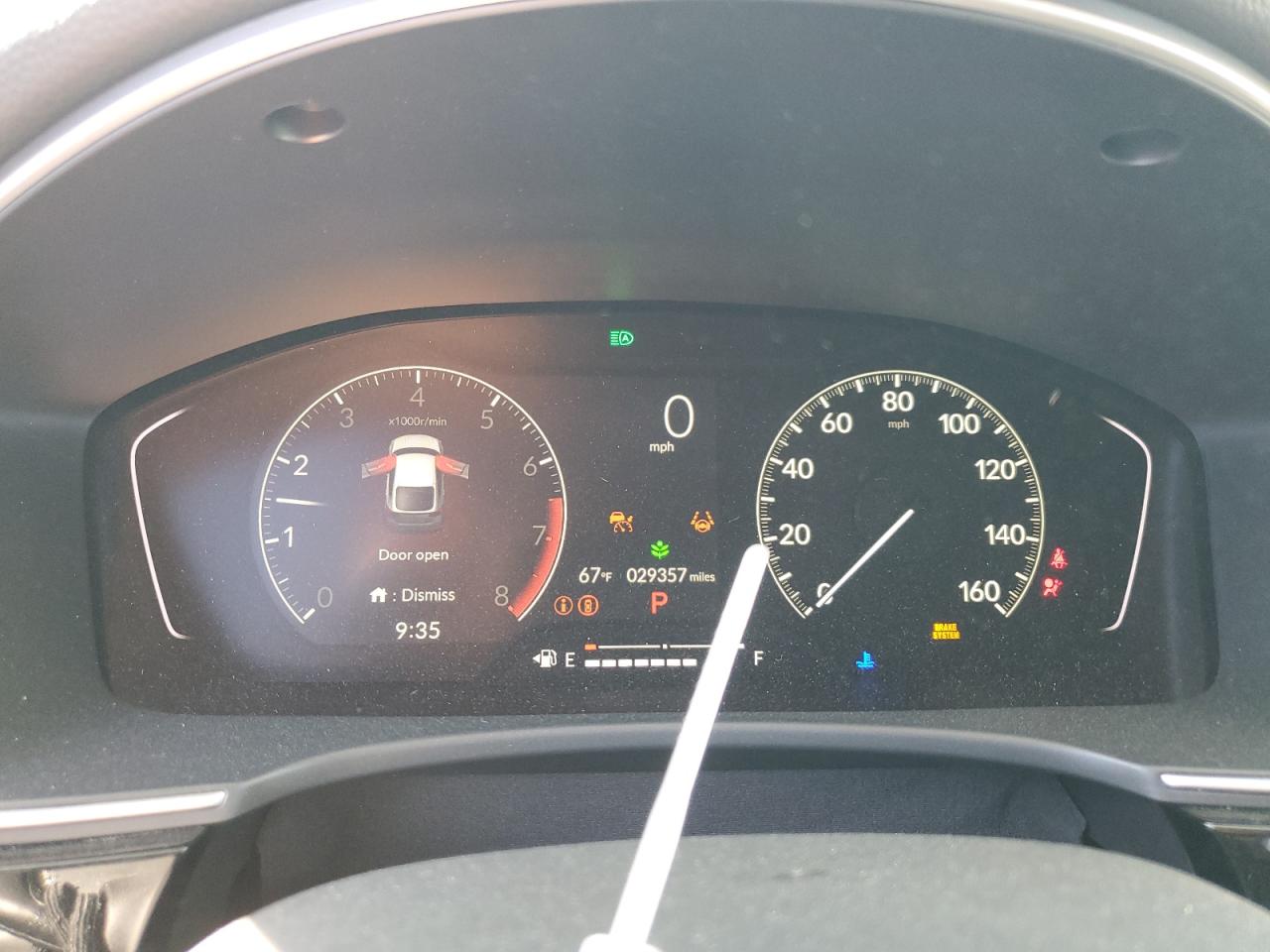 2023 HONDA CIVIC EXL VIN:19XFL1H73PE016896