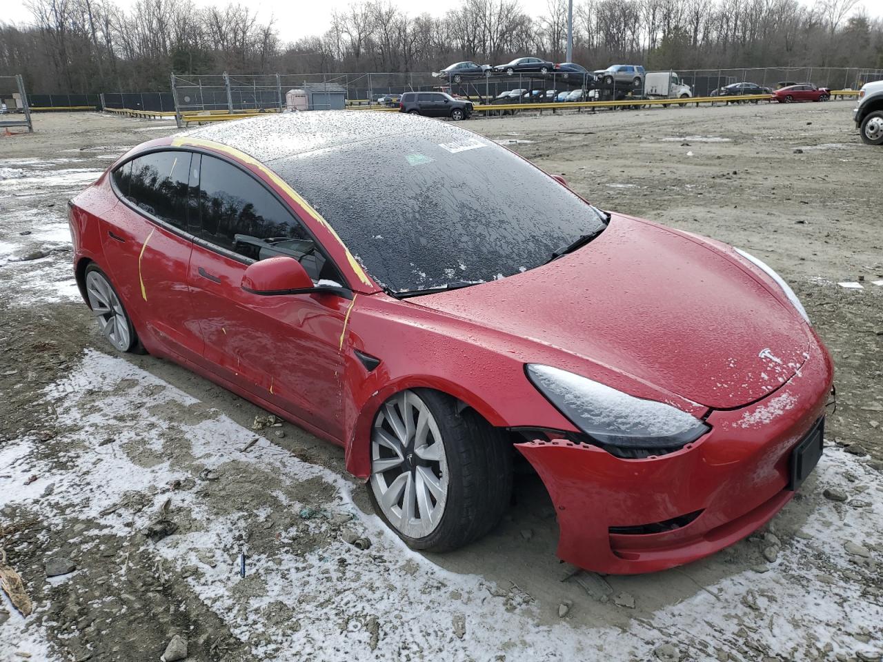 2022 TESLA MODEL 3  VIN:5YJ3E1EAXNF184894