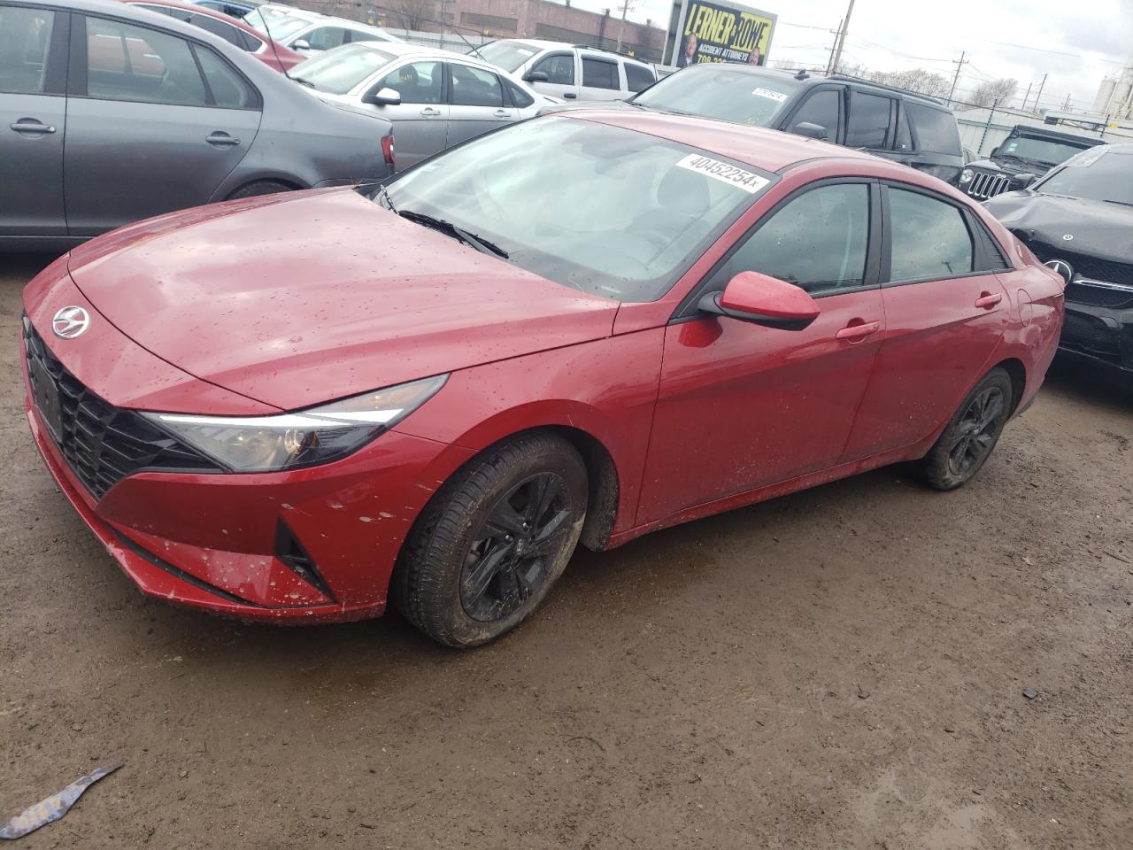 2023 HYUNDAI ELANTRA SEL VIN:KMHLM4AG1PU414973