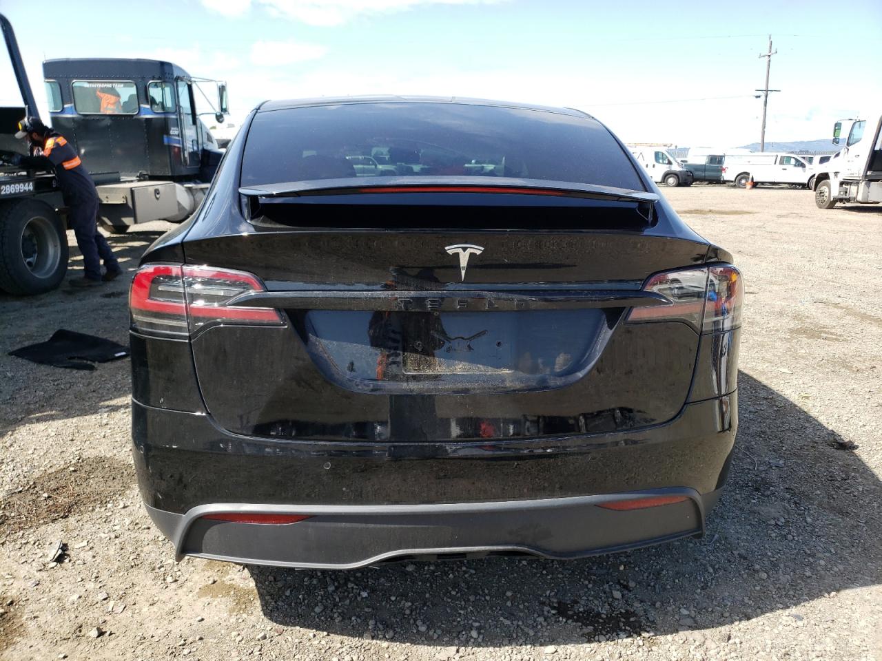 2022 TESLA MODEL X  VIN:7SAXCDE52NF350257