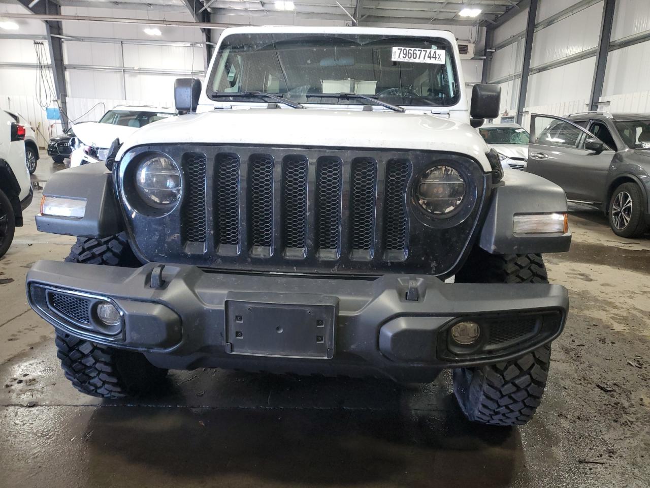 2022 JEEP WRANGLER UNLIMITED SPORT VIN:1C4HJXDM7NW244562