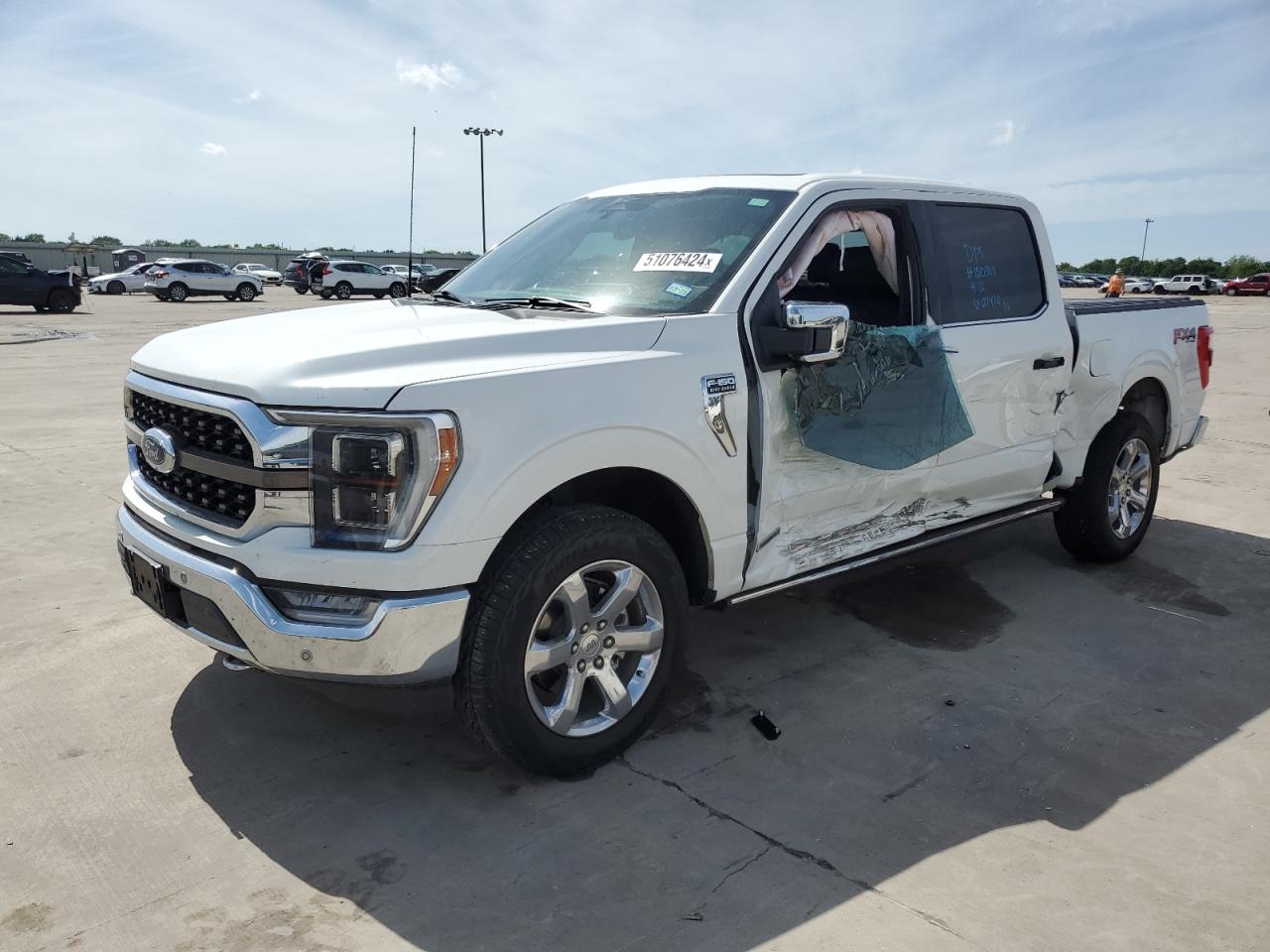 2023 FORD F150 SUPERCREW VIN:1FTFW1EDXPFB27470