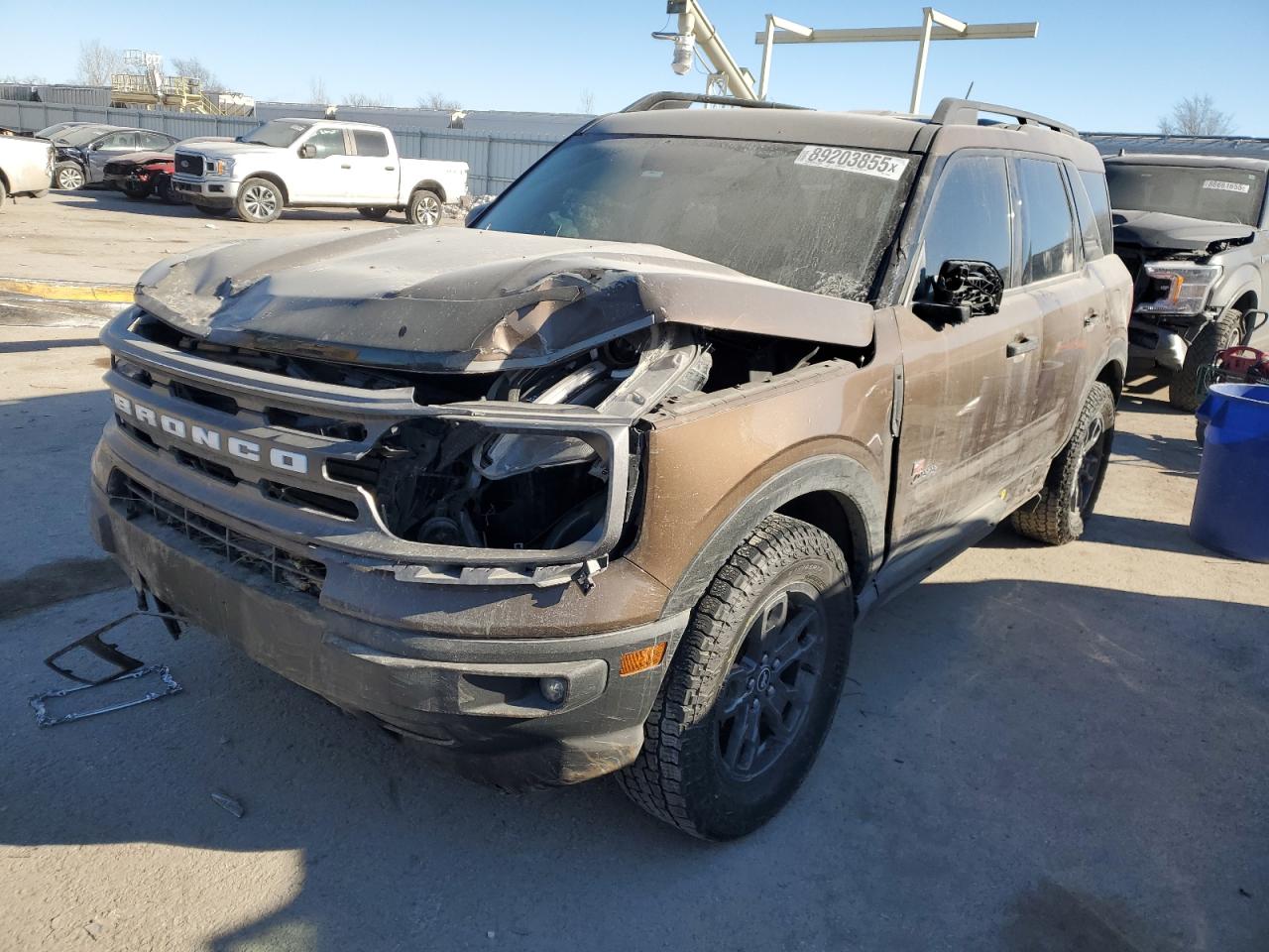 2022 FORD BRONCO SPORT BIG BEND VIN:3FMCR9B67NRD04440