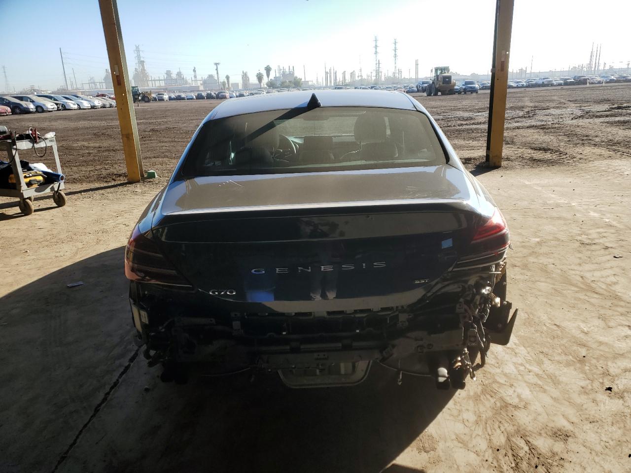 2022 GENESIS G70 BASE VIN:KMTG54TE0NU096602