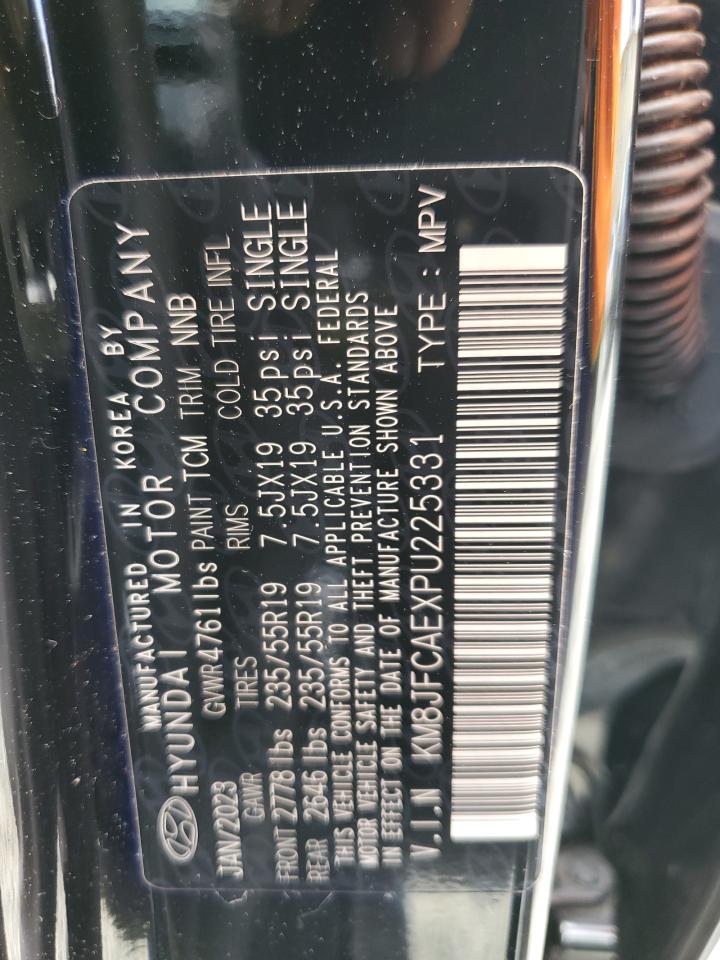 2023 HYUNDAI TUCSON N LINE VIN:KM8JFCAEXPU225331