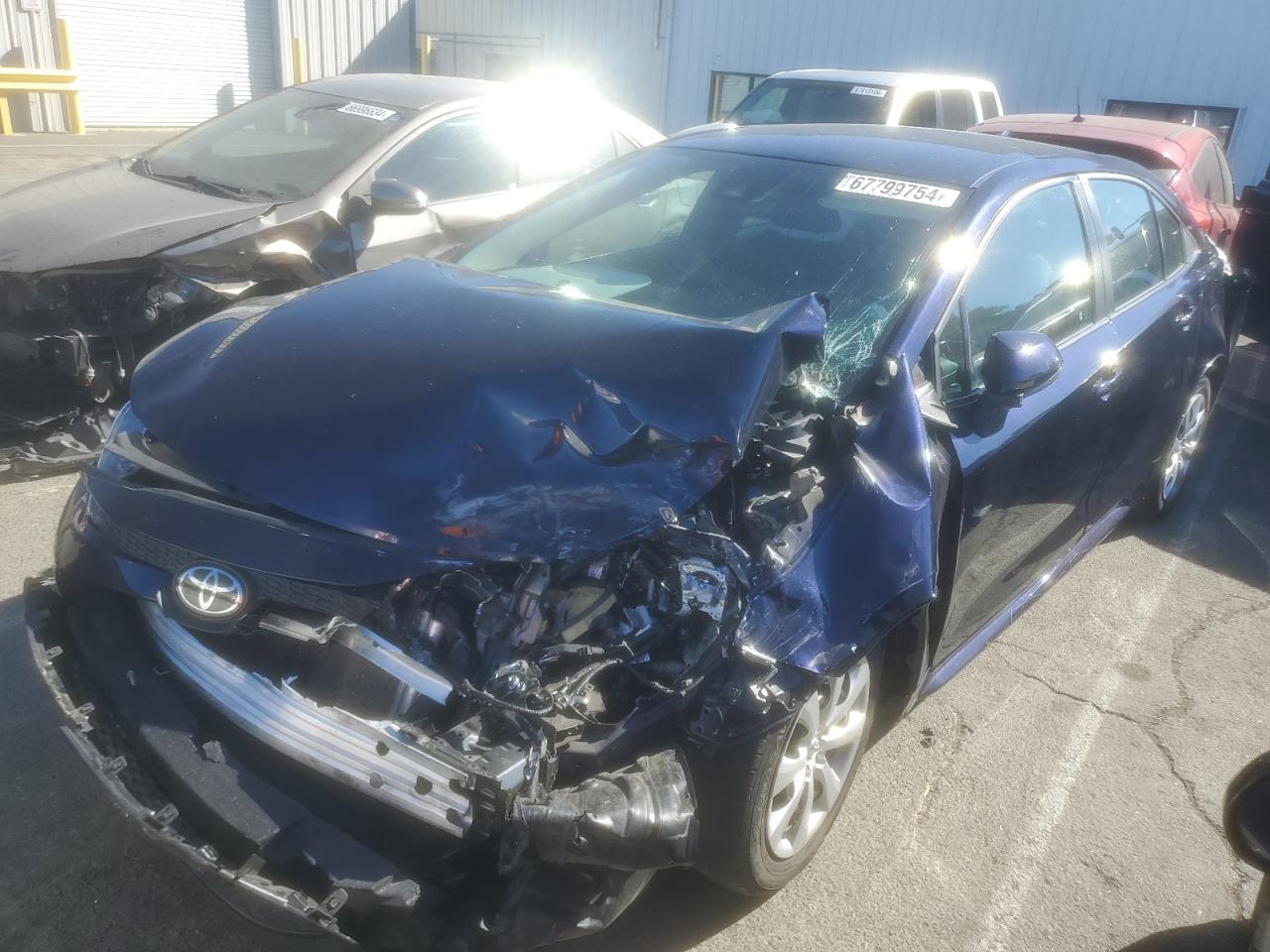 2022 TOYOTA COROLLA LE VIN:5YFEPMAE9NP315752