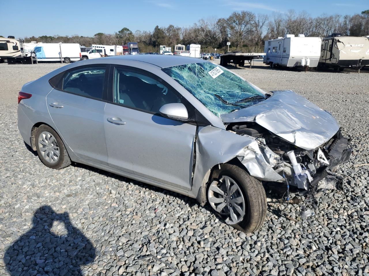 2022 HYUNDAI ACCENT SE VIN:3KPC24A68NE165035