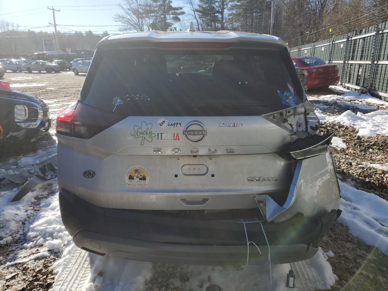 2022 NISSAN ROGUE SV VIN:JTMBK33V886030870