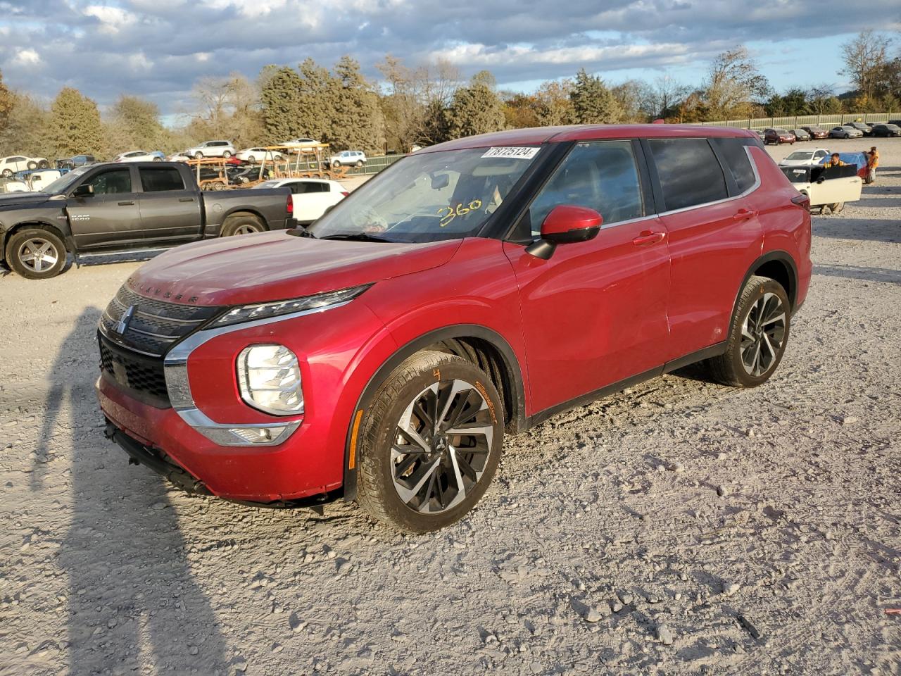 2023 MITSUBISHI OUTLANDER SE VIN:JA4J3UA81PZ055791