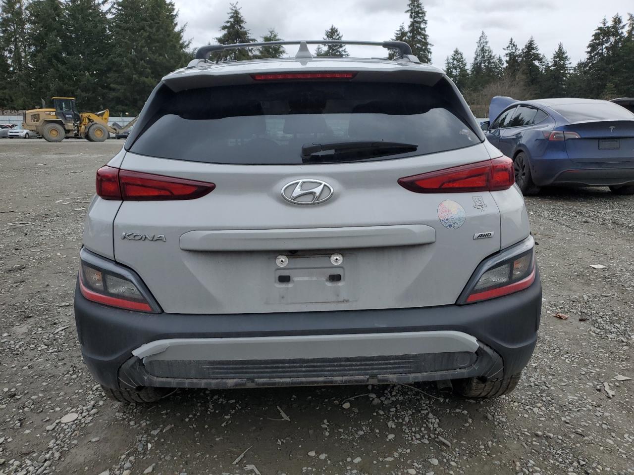 2022 HYUNDAI KONA SEL VIN:KM8K3CAB0NU754500