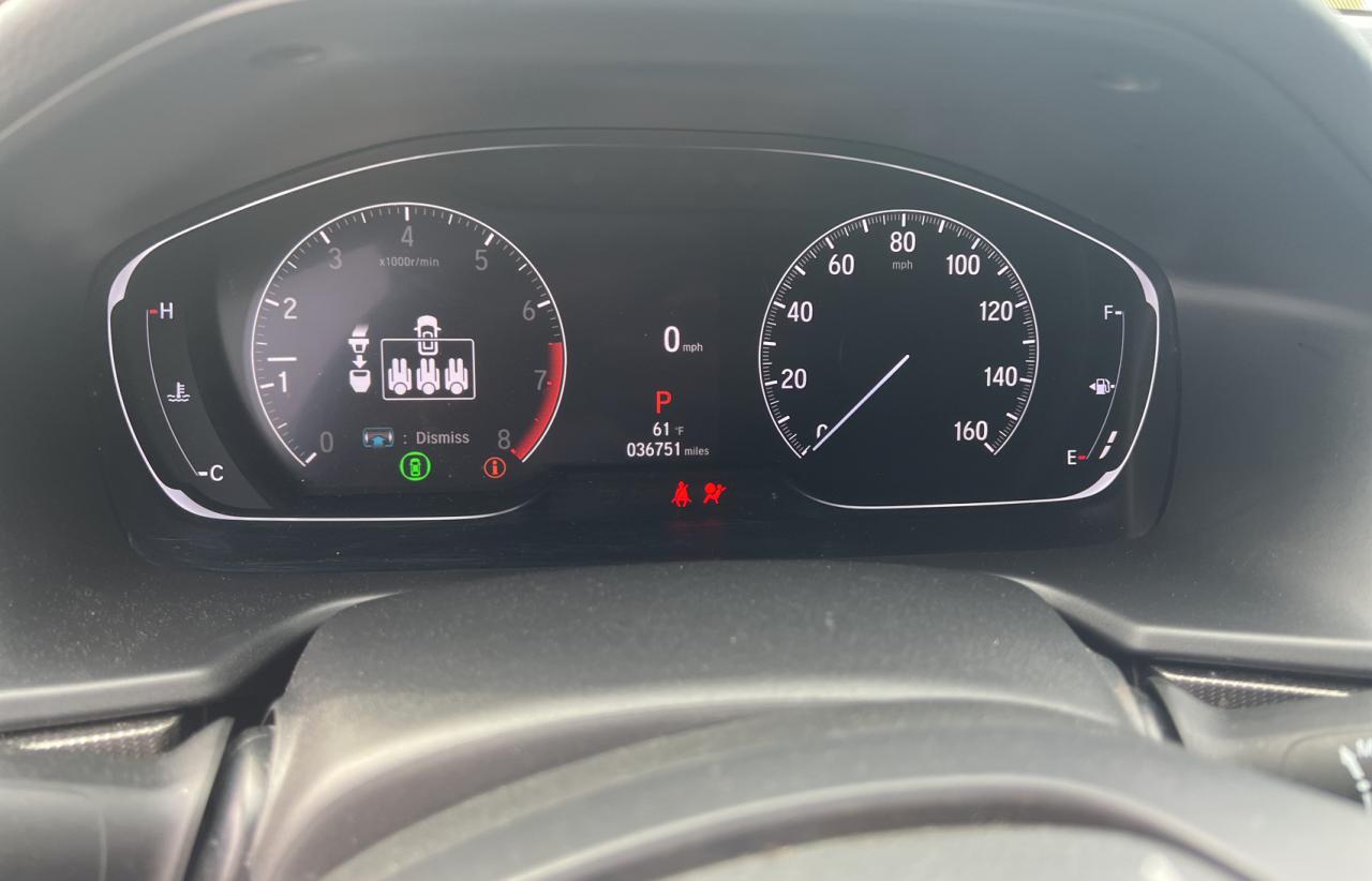 2022 HONDA ACCORD SPORT VIN:1HGCV1F31NA008424