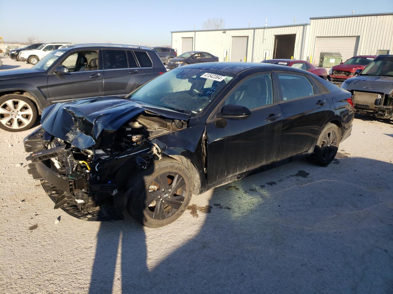 2022 HYUNDAI ELANTRA SEL VIN:5NPLM4AG9NH054914