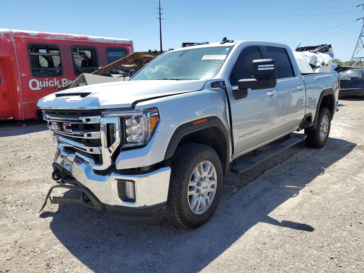 2022 GMC SIERRA K2500 SLE VIN:1GT49MEY1NF335673