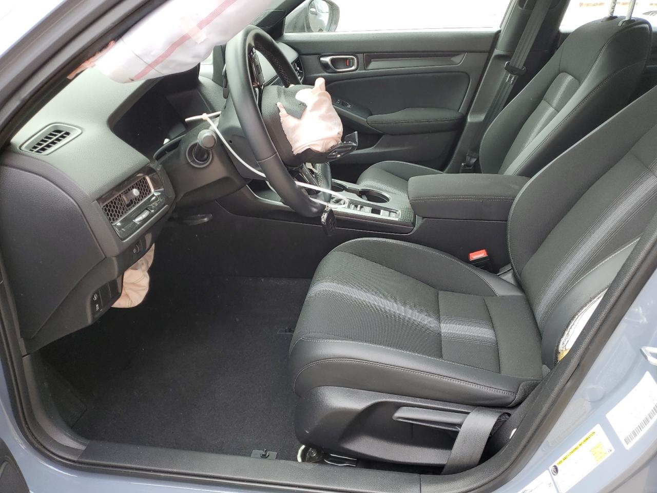 2022 HONDA CIVIC SPORT VIN:19XFL2H80NE024725