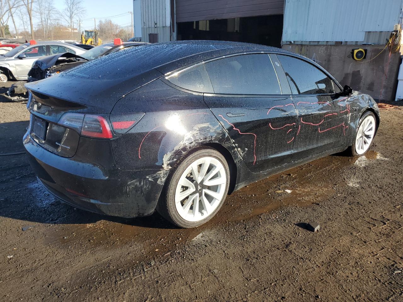 2022 TESLA MODEL 3  VIN:5YJ3E1EB2NF290152