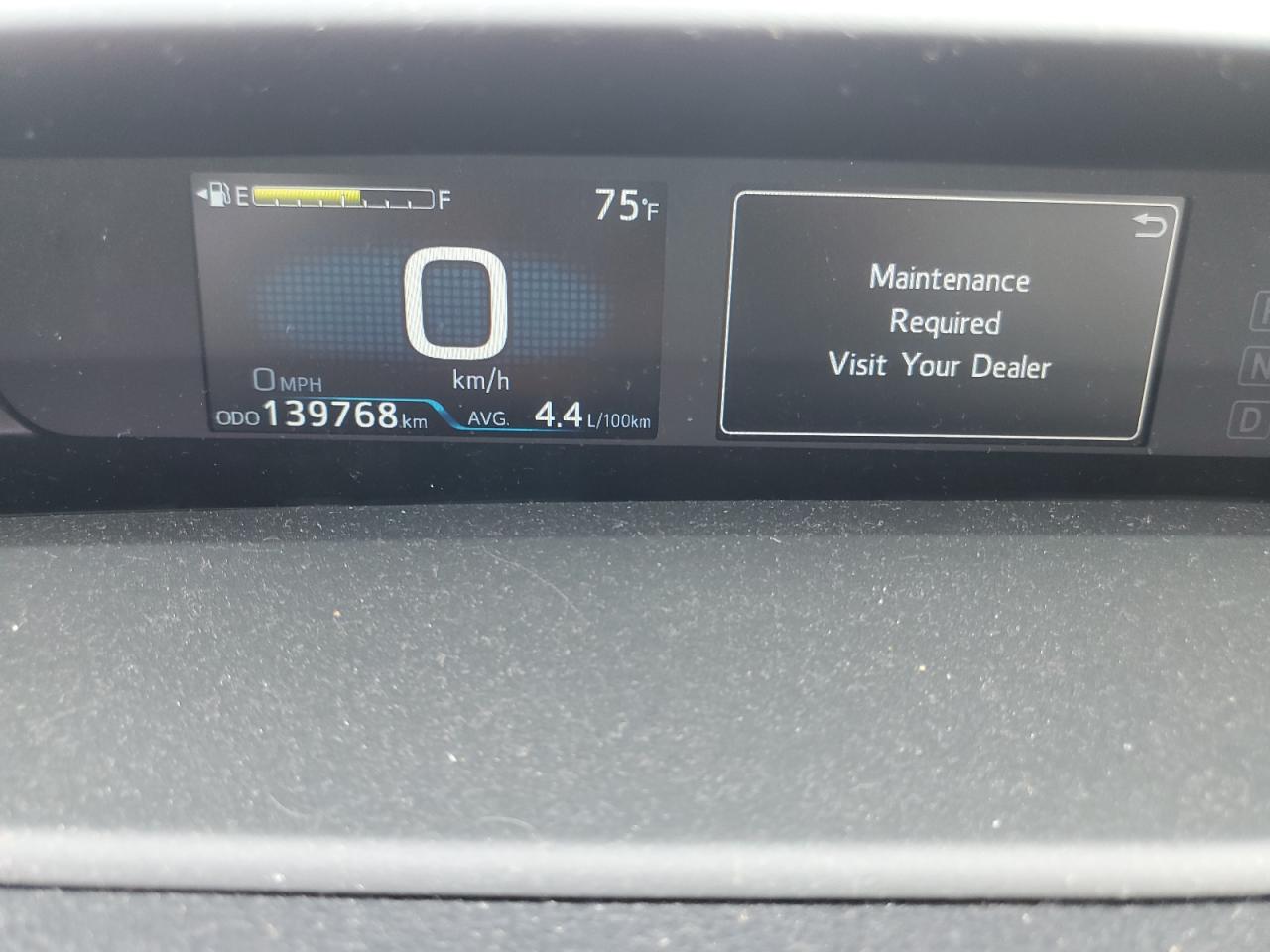 2022 TOYOTA PRIUS NIGHT SHADE VIN:JTDKAMFU0N3167925