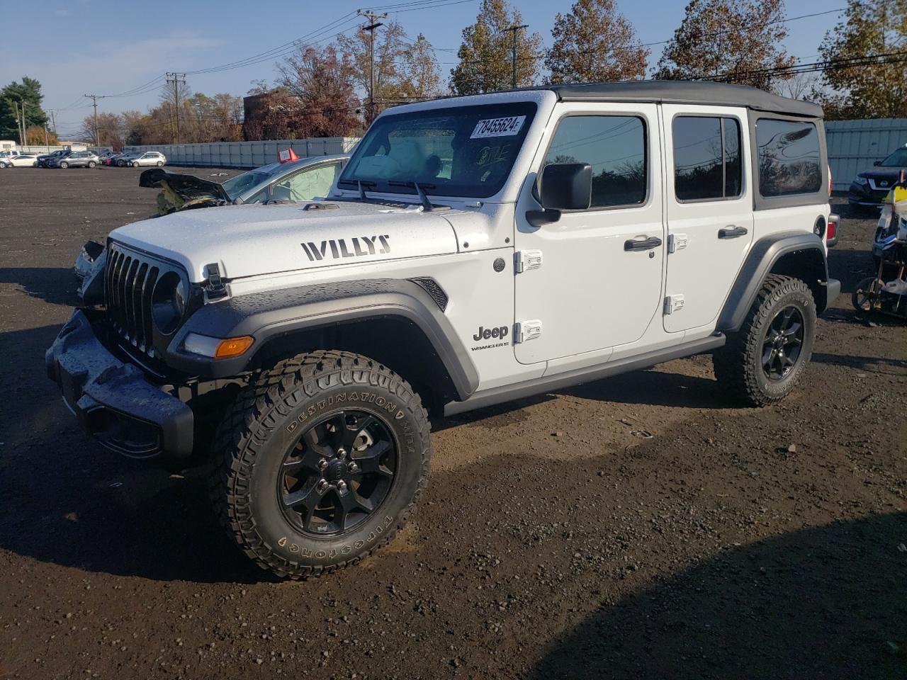 2023 JEEP WRANGLER SPORT VIN:1C4HJXDG5PW543450