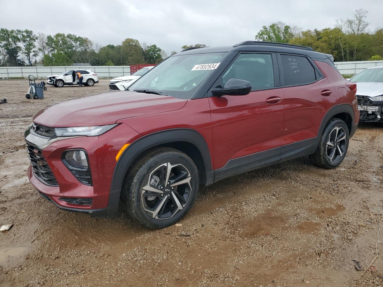 2022 CHEVROLET TRAILBLAZER RS VIN:KL79MTSL2NB051660