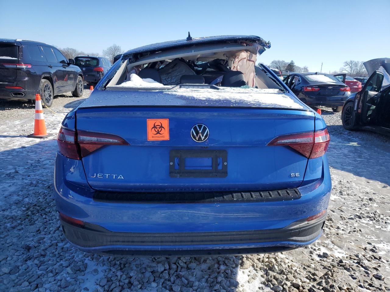 2024 VOLKSWAGEN JETTA SE VIN:5YFBURHE0FP265758