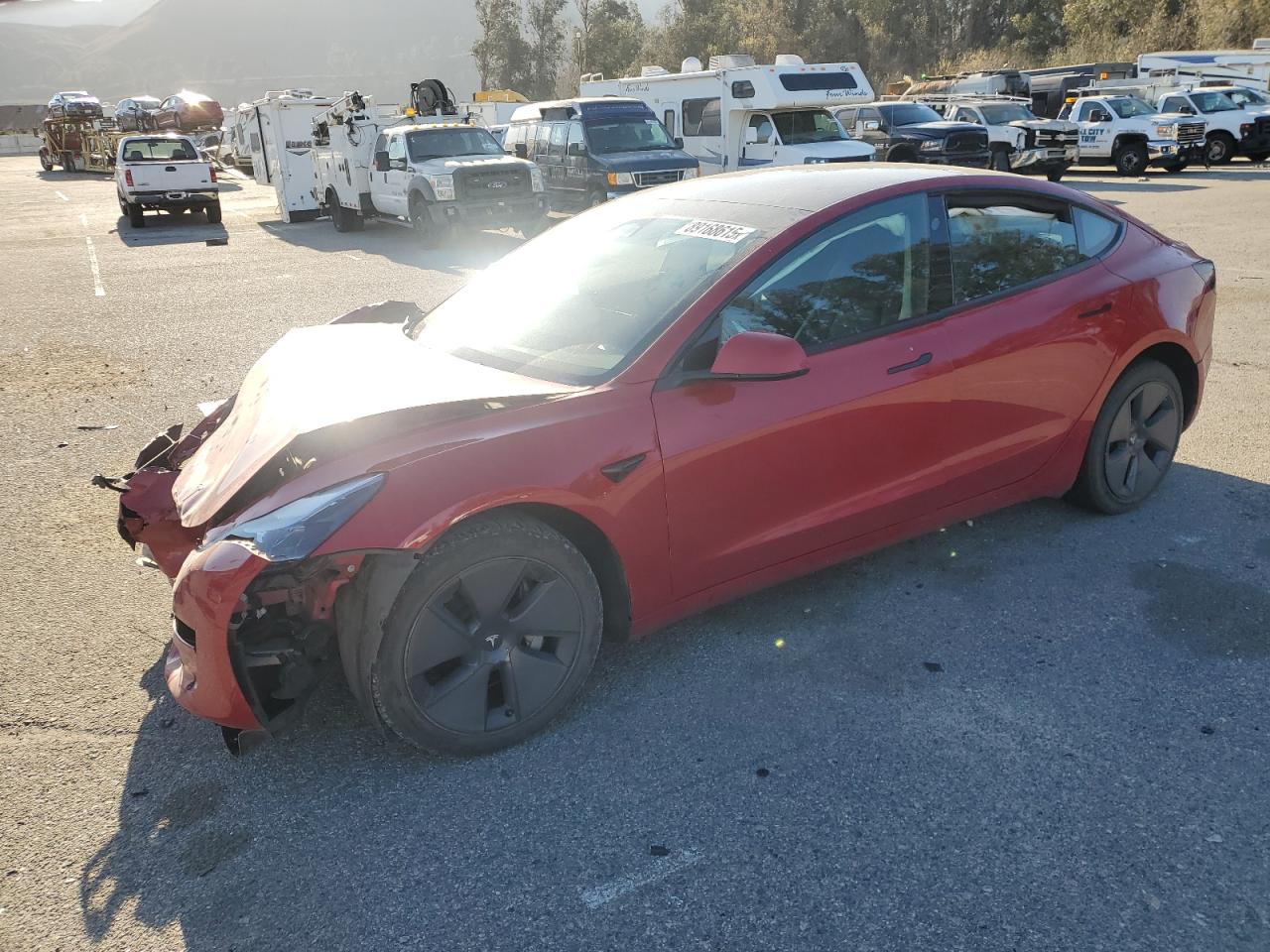 2023 TESLA MODEL 3  VIN:5YJ3E1EA7PF456790