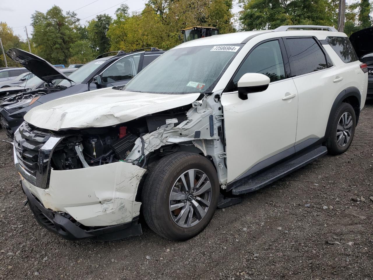 2022 NISSAN PATHFINDER SL VIN:5N1DR3CC4NC262832