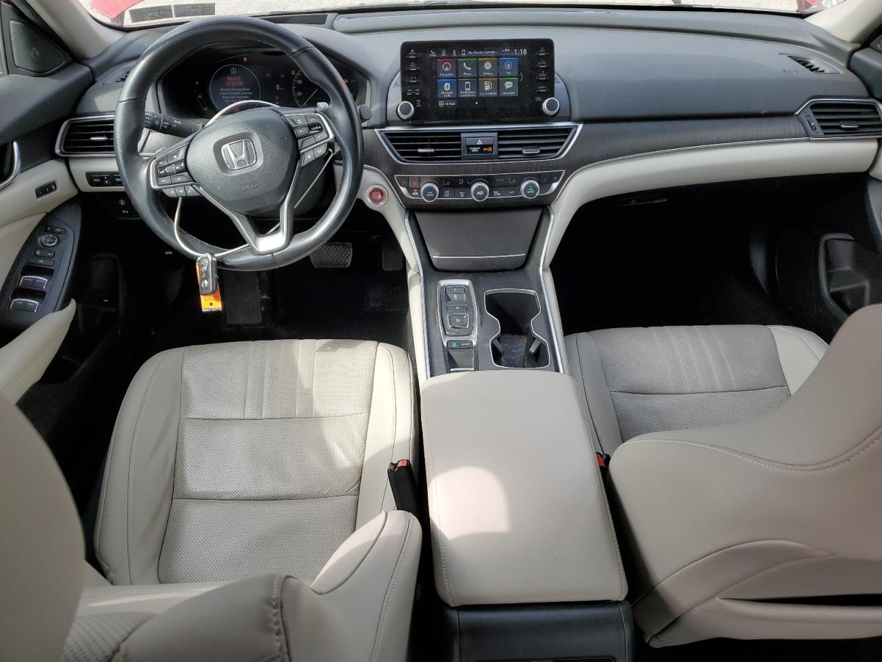 2022 HONDA ACCORD TOURING VIN:1HGCV2F91NA000916