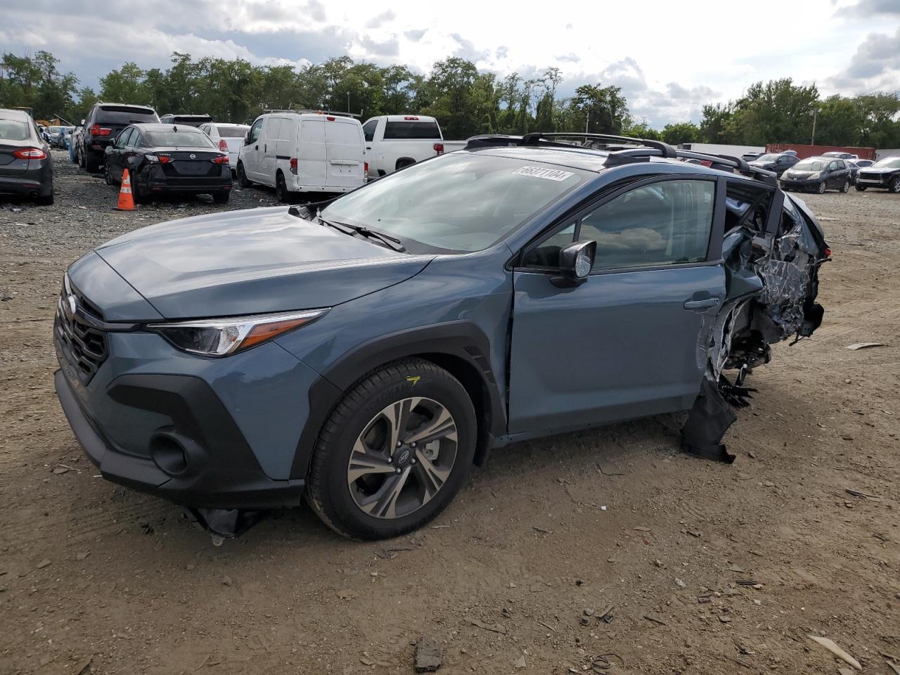 2024 SUBARU CROSSTREK PREMIUM VIN:JF2GUADCXRH367663