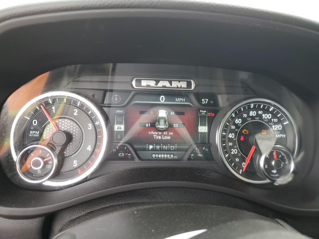 2023 RAM 2500 BIG HORN VIN:3C6UR5DL9PG635952