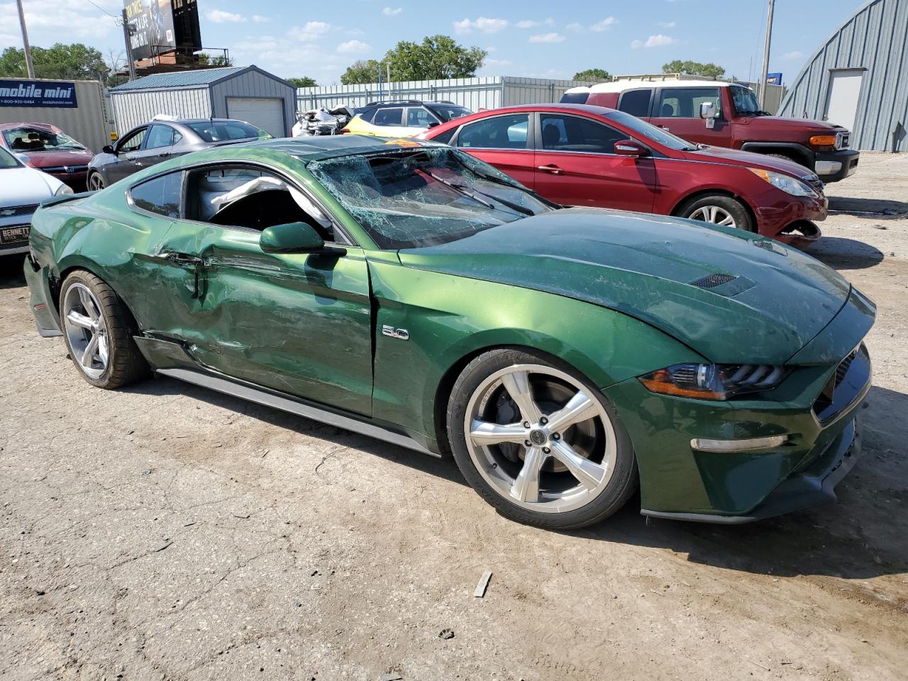 2022 FORD MUSTANG GT VIN:1FA6P8CF1N5148307