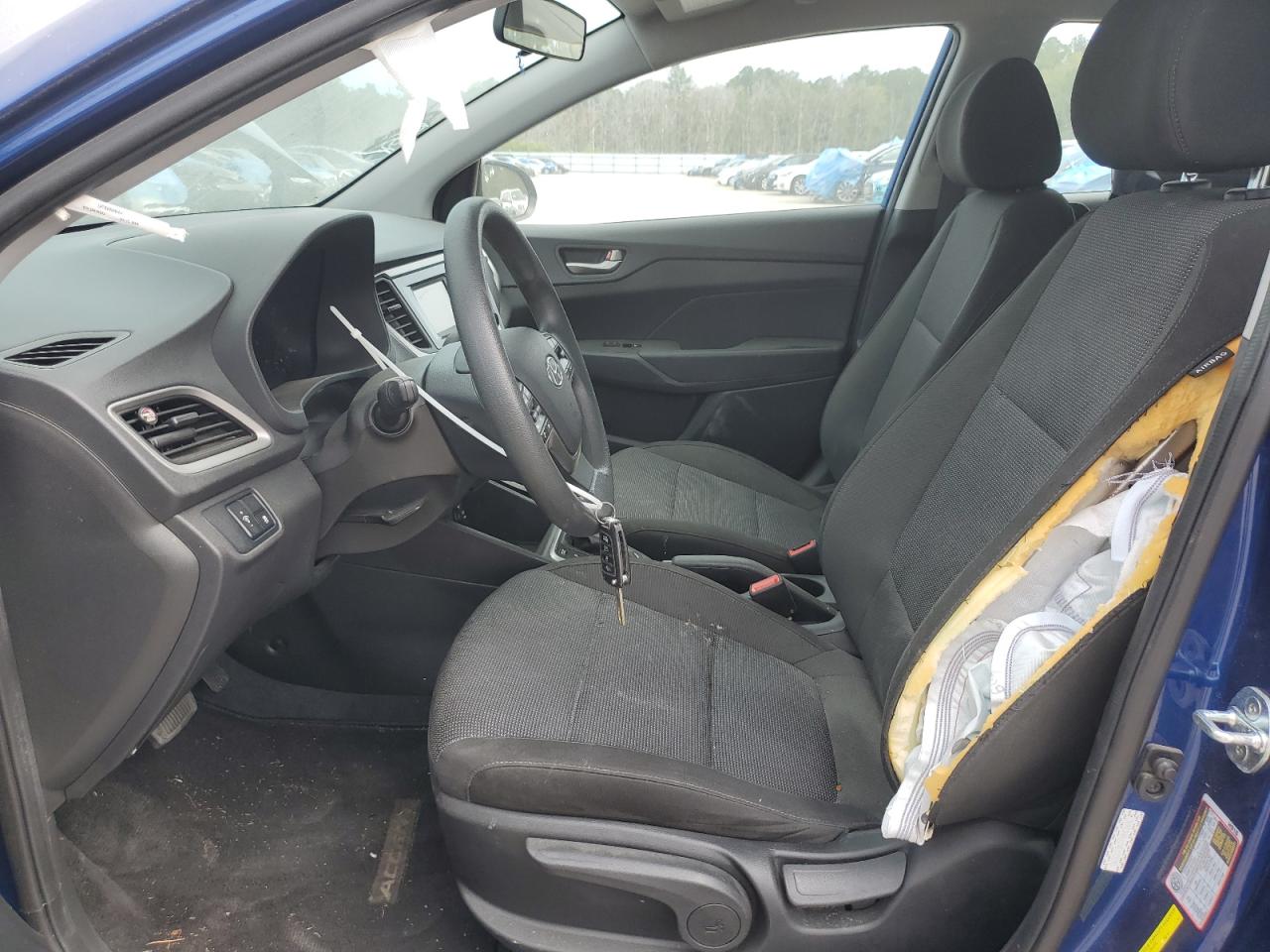 2022 HYUNDAI ACCENT SE VIN:3KPC24A61NE170190