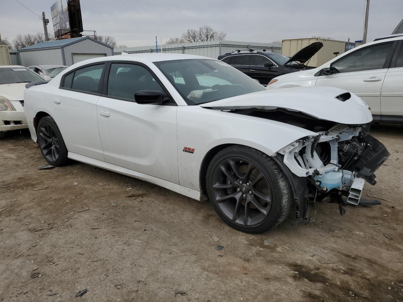 2023 DODGE CHARGER SCAT PACK VIN:2C3CDXGJ2PH525001