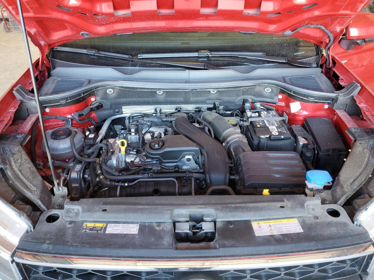 2022 VOLKSWAGEN TAOS SE VIN:3VVRX7B24NM095176