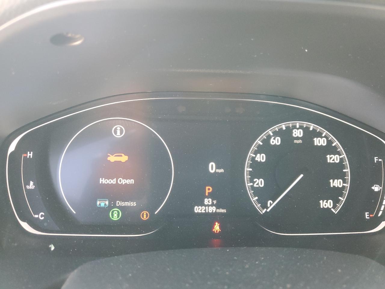 2022 HONDA ACCORD SPORT VIN:1HGCV1F32NA102487