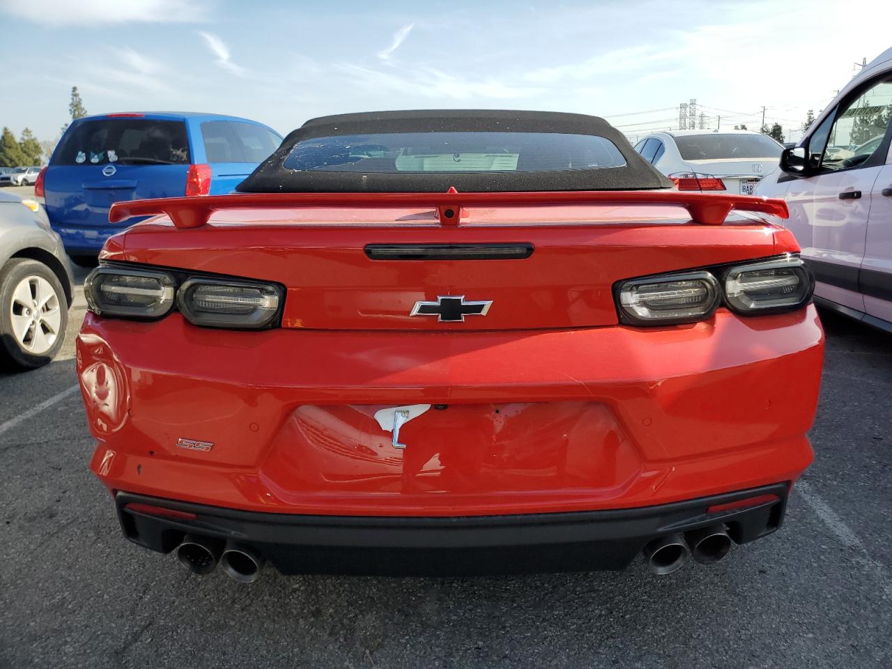 2022 CHEVROLET CAMARO SS VIN:1G1FH3D71N0104721