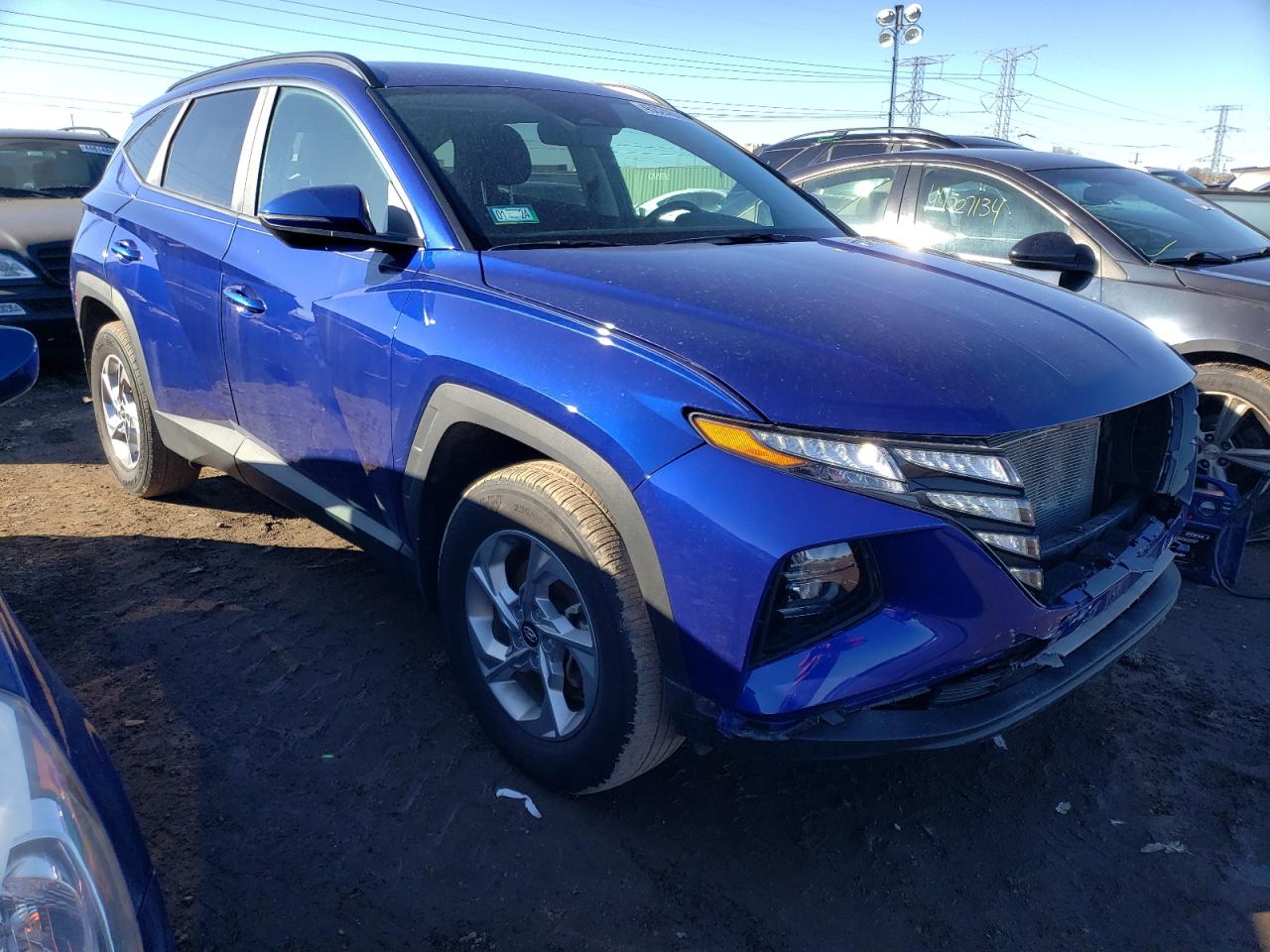 2022 HYUNDAI TUCSON SEL VIN:5NMJBCAE1NH139250