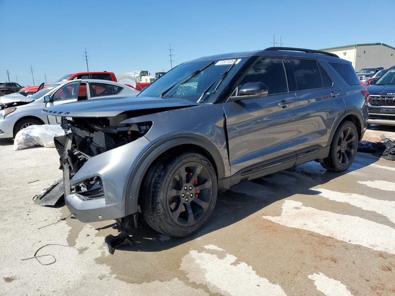 2022 FORD EXPLORER ST VIN:1FM5K7GC6NGA39405