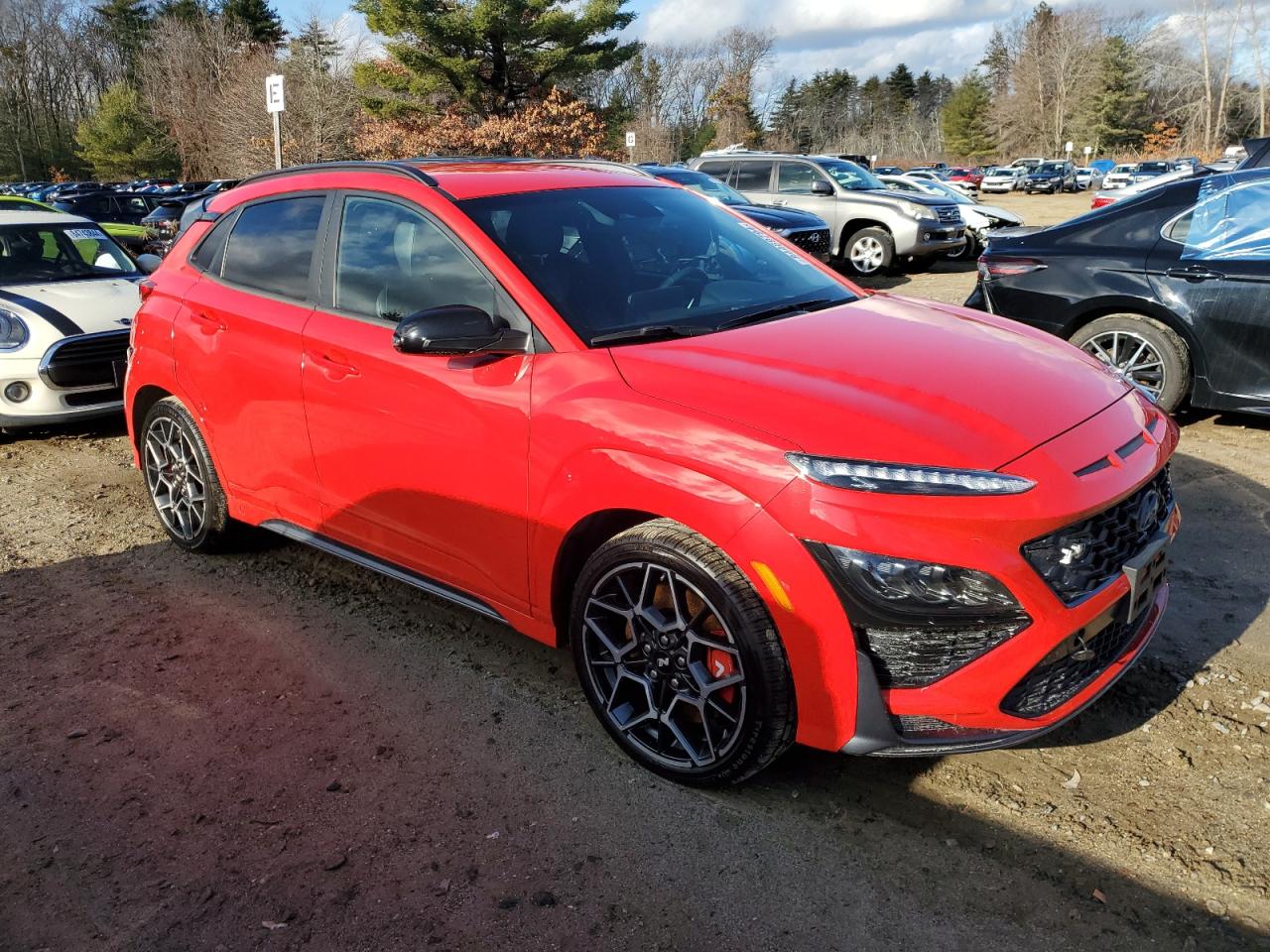2022 HYUNDAI KONA N BASE VIN:KM8KH3ACXNU003317