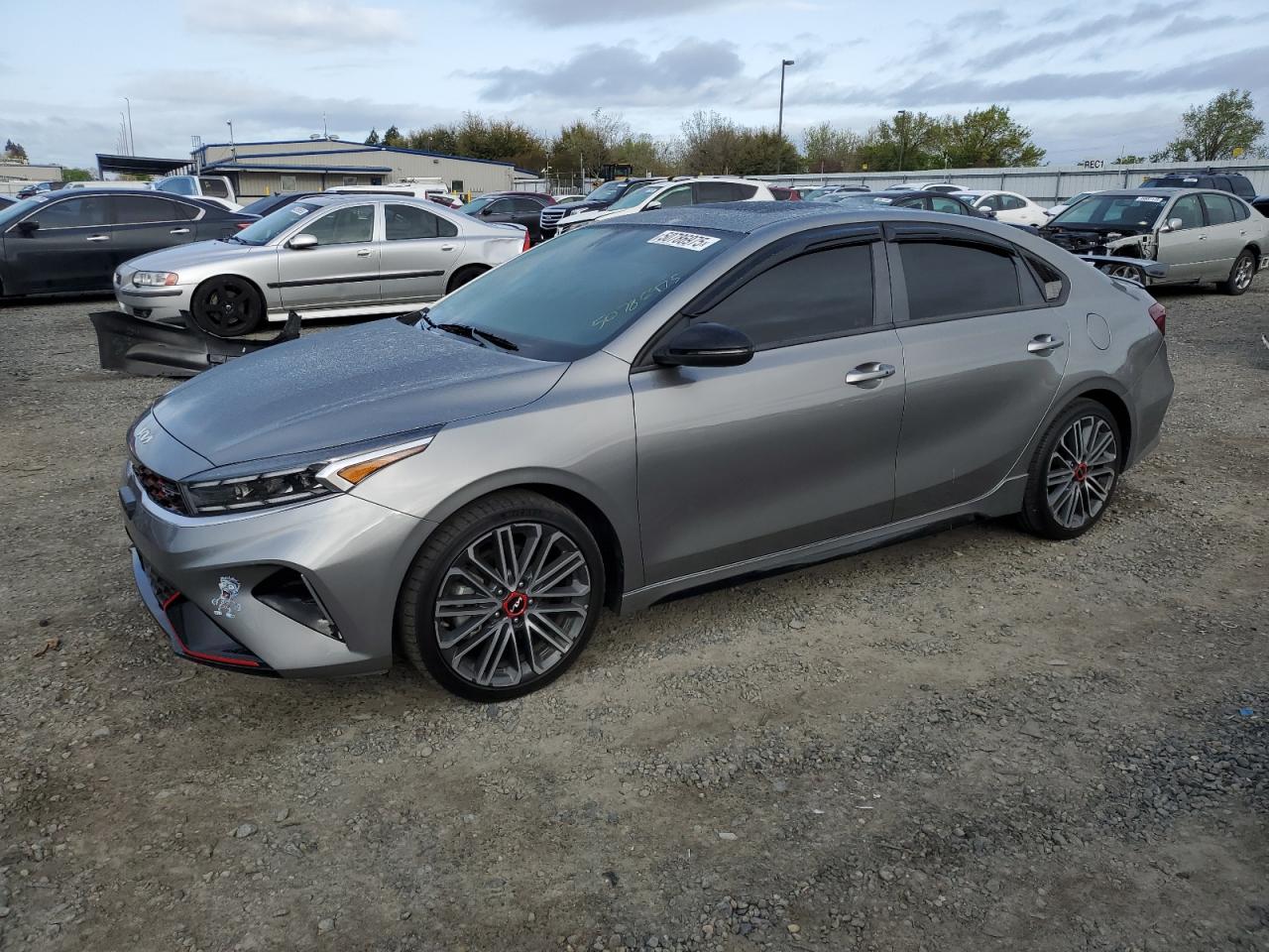 2022 KIA FORTE GT VIN:3KPF44AC7NE457191
