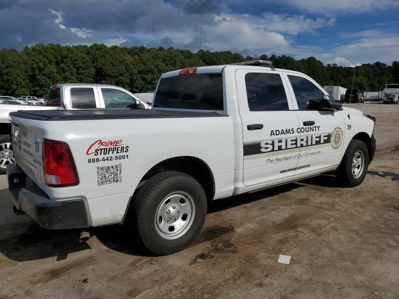 2022 RAM 1500 CLASSIC TRADESMAN VIN:3C6RR7KG5NG331747