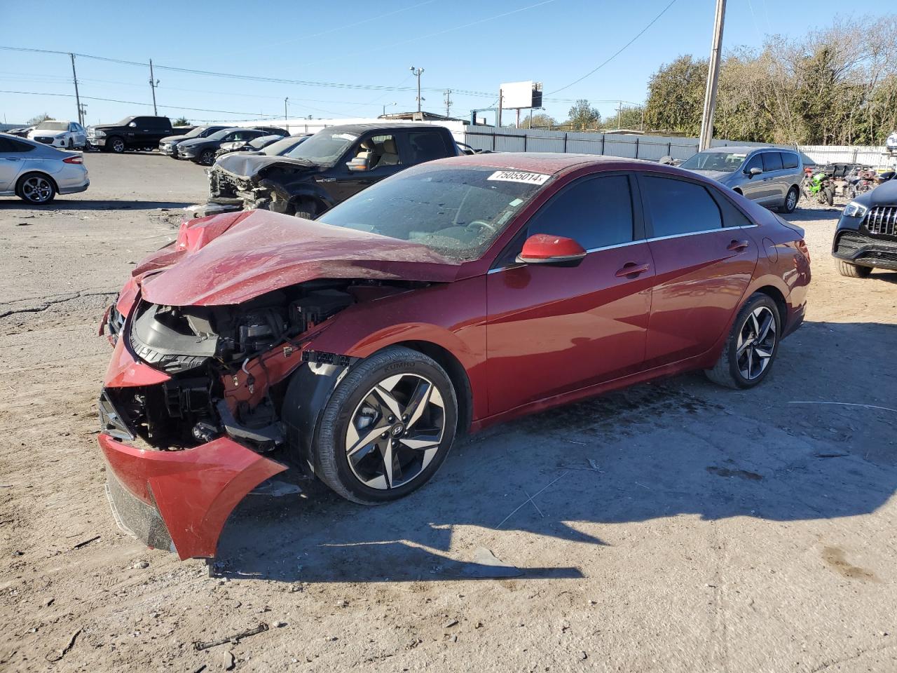 2023 HYUNDAI ELANTRA LIMITED VIN:KMHLP4AG6PU577710