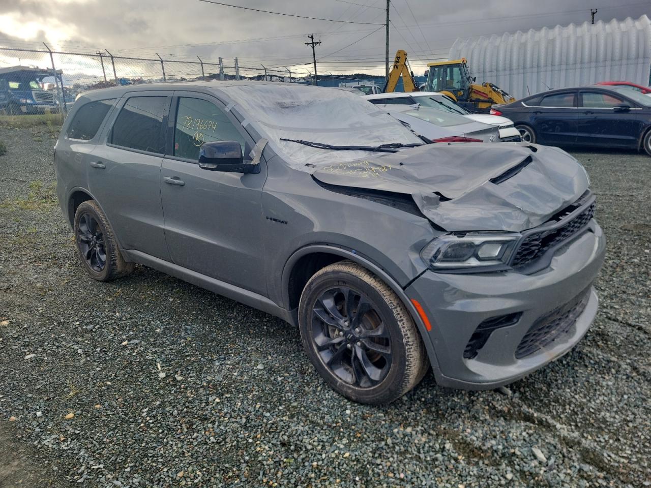 2022 DODGE DURANGO R/T VIN:1C4SDJCT4NC214987