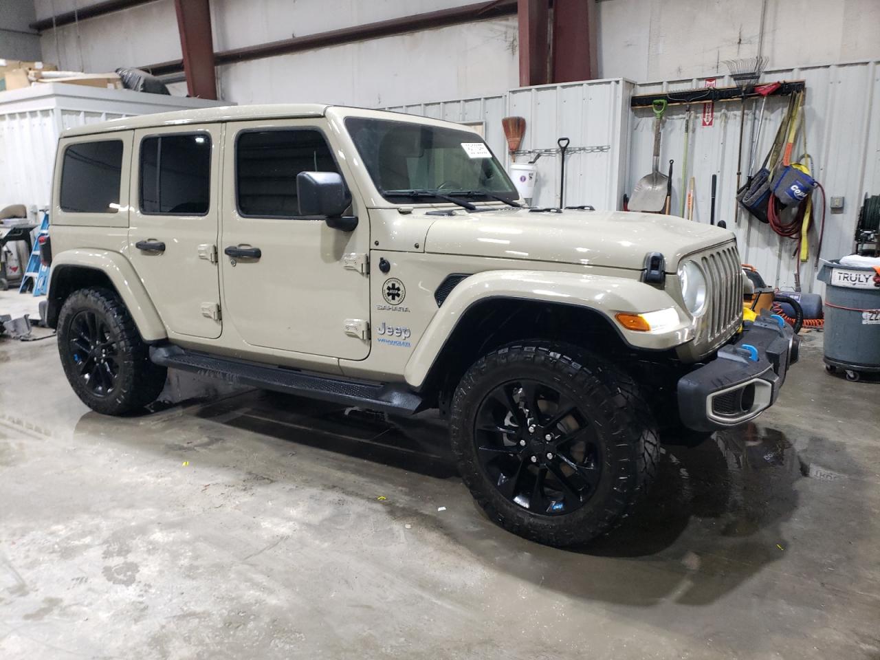 2022 JEEP WRANGLER UNLIMITED SAHARA 4XE VIN:1C4JJXP69NW275892