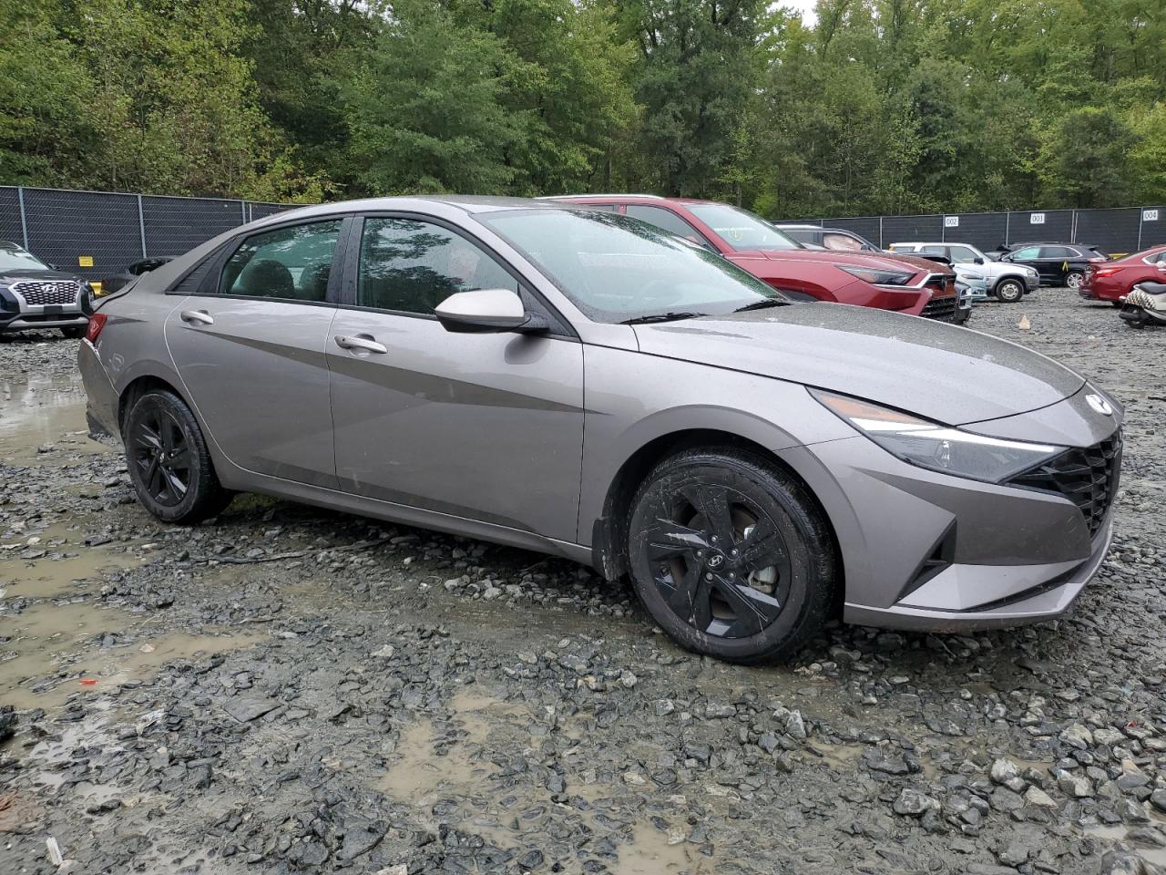 2023 HYUNDAI ELANTRA BLUE VIN:KMHLM4AJ7PU078581