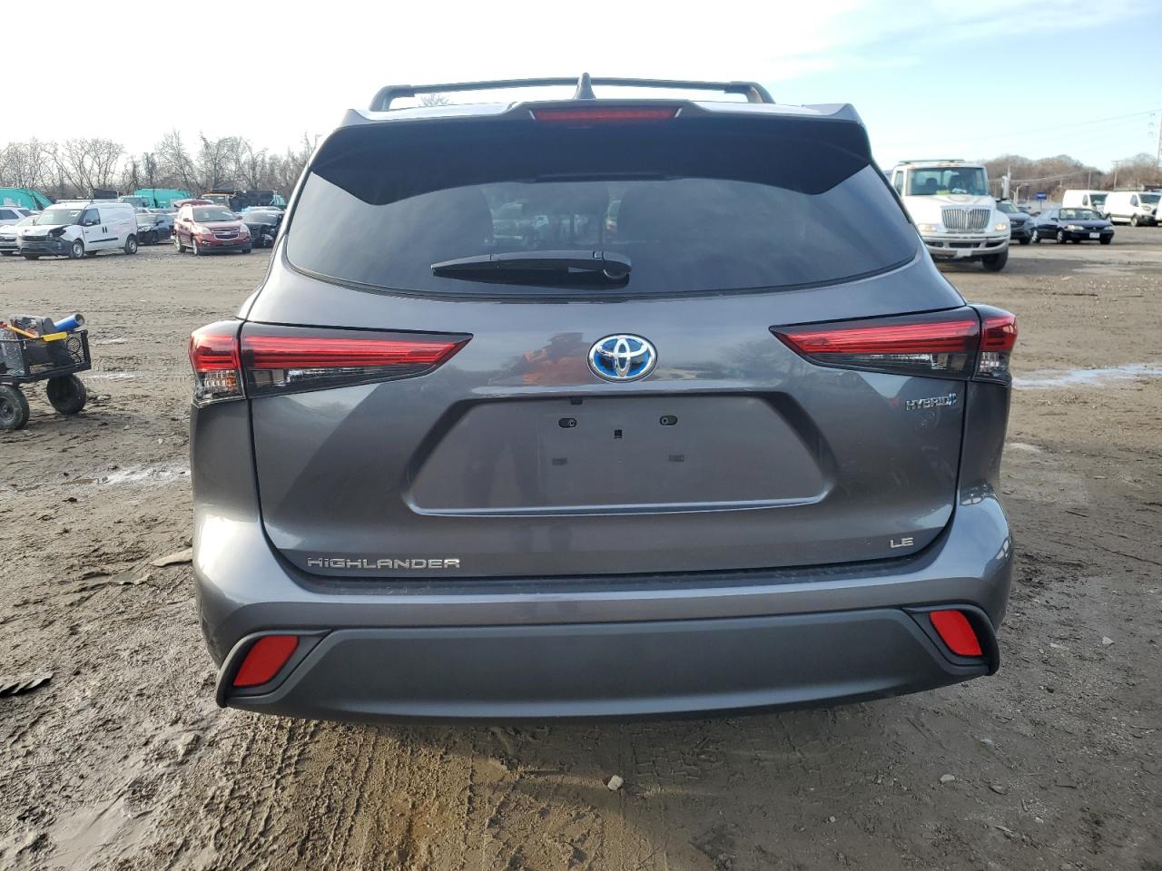 2023 TOYOTA HIGHLANDER HYBRID LE VIN:5TDBBRCH6PS126492