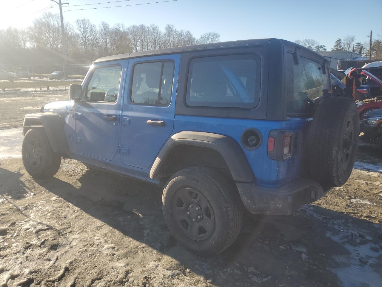 2022 JEEP WRANGLER UNLIMITED SPORT VIN:1C4HJXDNXNW245004