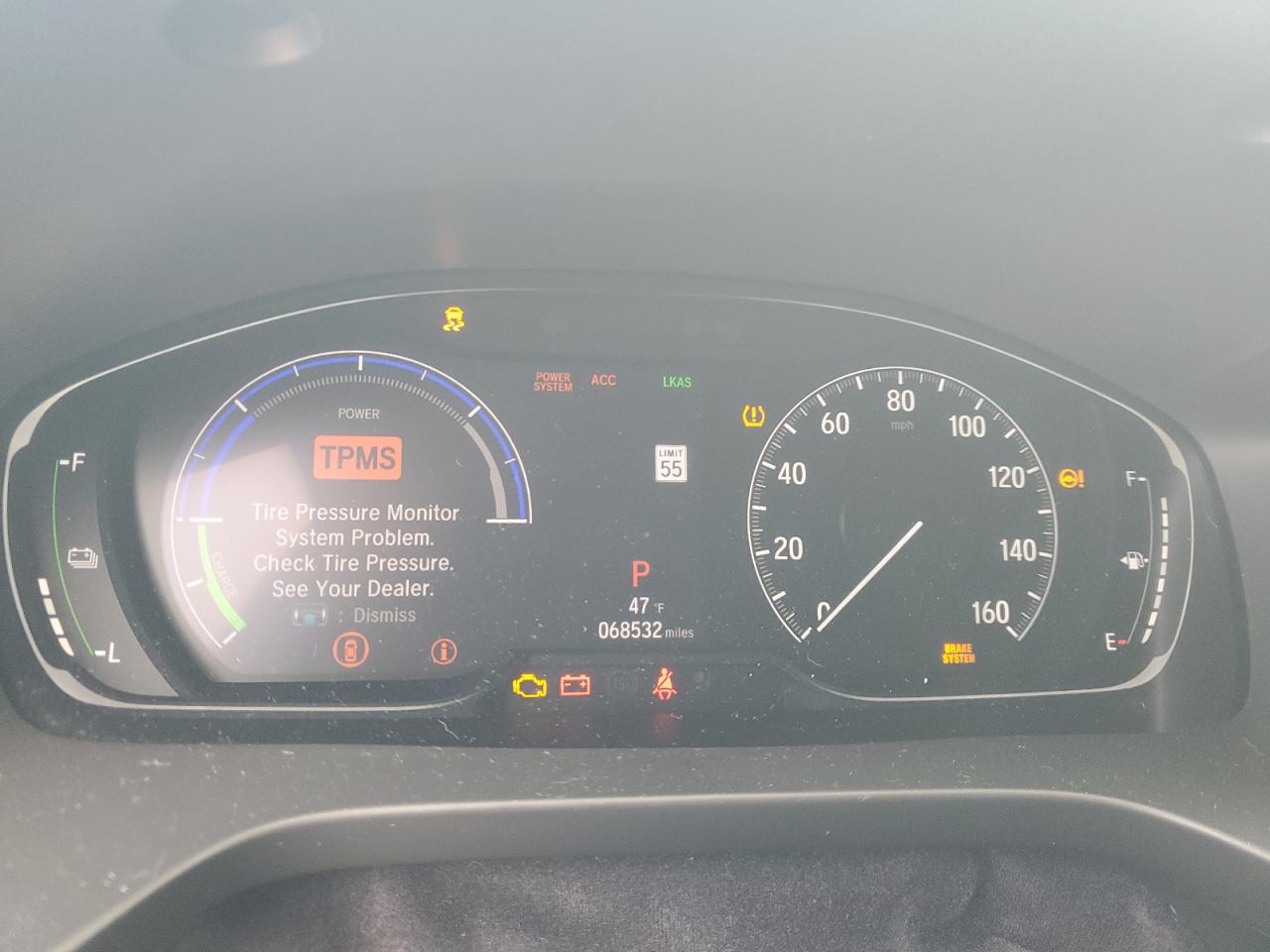 2022 HONDA INSIGHT EX VIN:19XZE4F5XNE011864