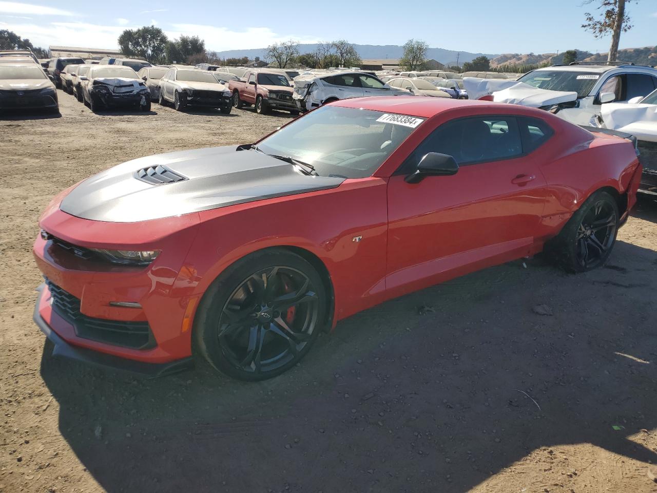 2022 CHEVROLET CAMARO LT1 VIN:1G1FE1R7XN0103430