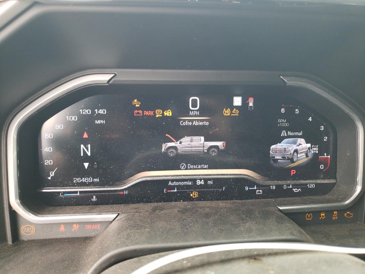 2023 GMC SIERRA K1500 DENALI VIN:3GTUUGE88PG196000